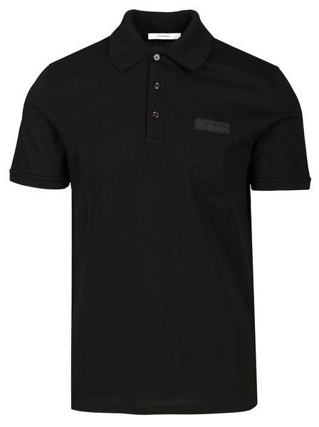 Givenchy Paris Logo Patch Short-Sleeved Polo Shirt