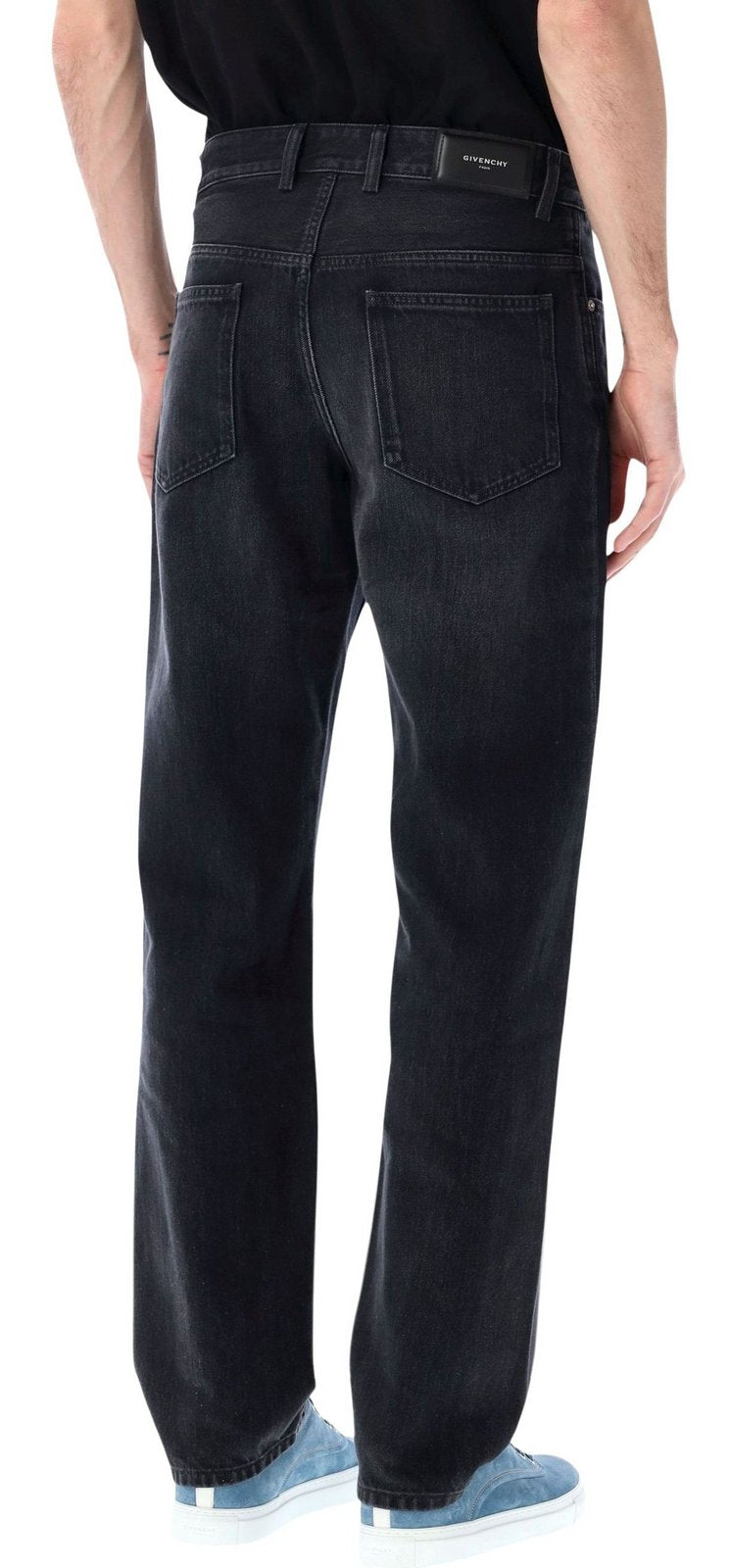 Givenchy Logo-Patch Denim Jeans