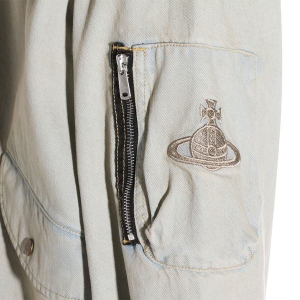 Vivienne Westwood Bernardo Zipped Bomber Jacket