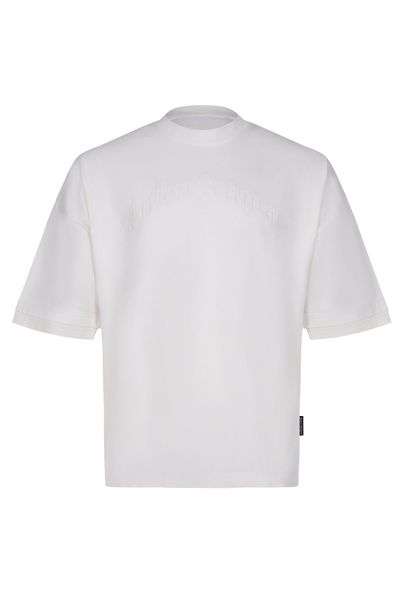 Palm Angels Curved Logo Loose Double T-Shirt