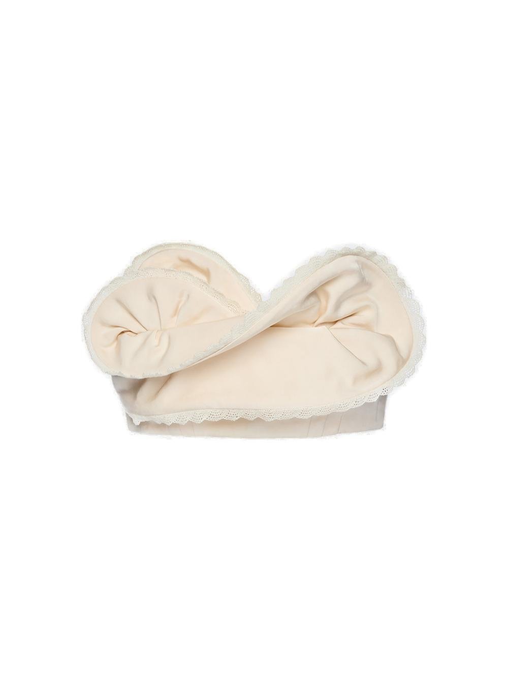 Magda Butrym Ruffled Bandeau Top
