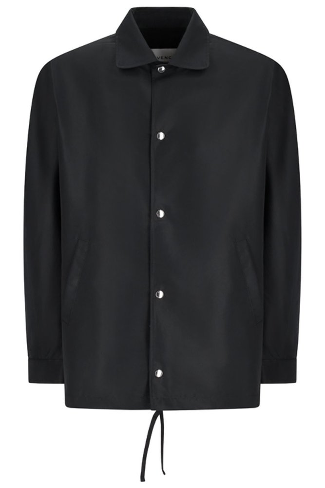Givenchy Drawstring Hem Shirt Jacket