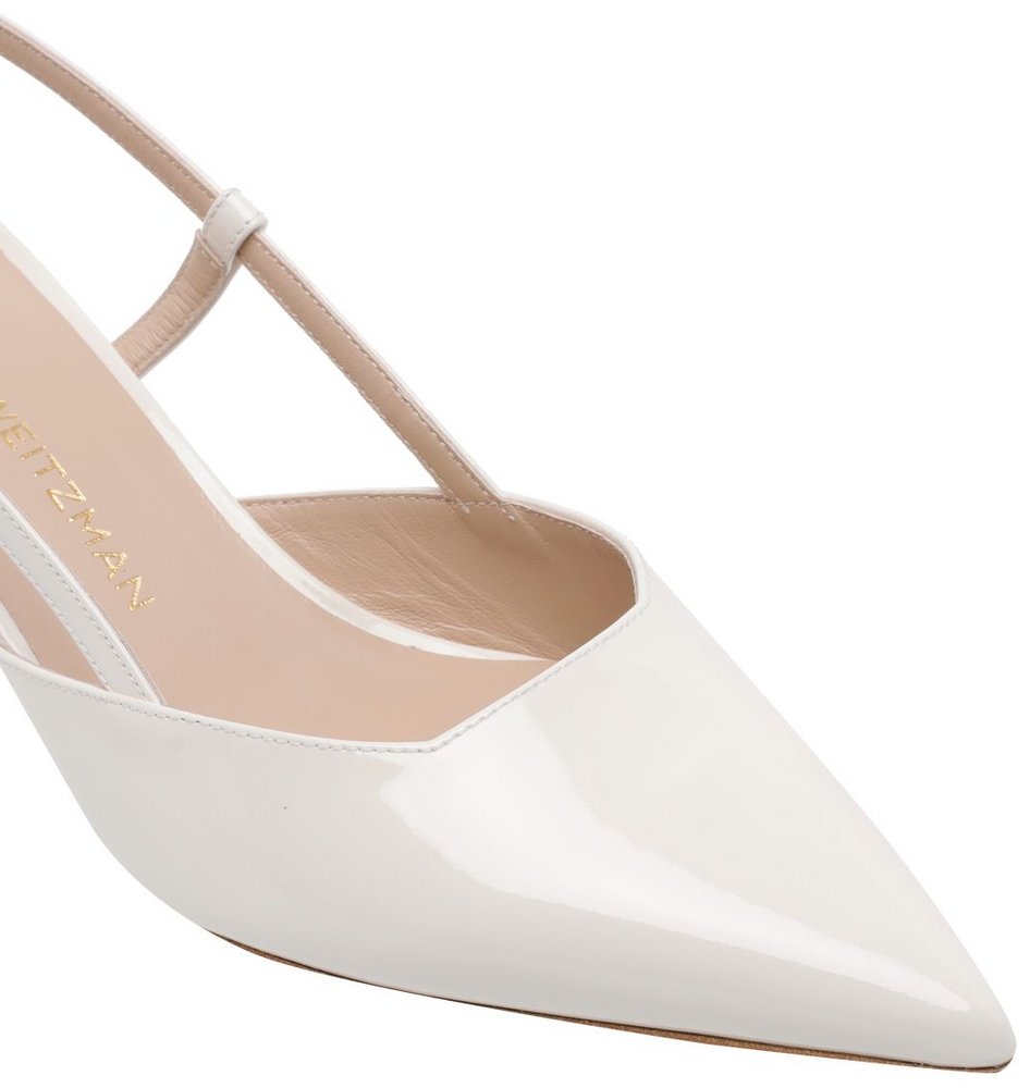 Stuart Weitzman Vinnie Pointed Toe Slingback Pumps