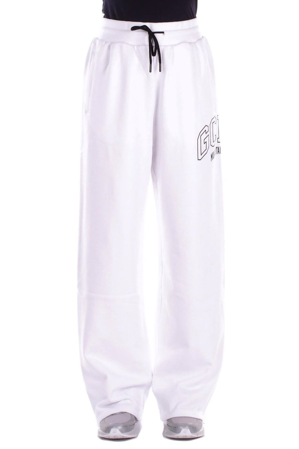 GCDS Logo-Print Straight Leg Track Pants