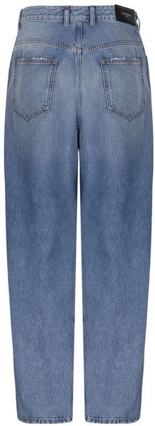 Givenchy Logo Detailed Wide-Leg Jeans