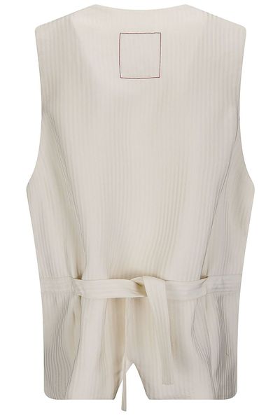 Uma Wang Single-Breasted Sleeveless Gilet