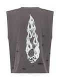 GCDS Riders Sleeveless T-Shirt