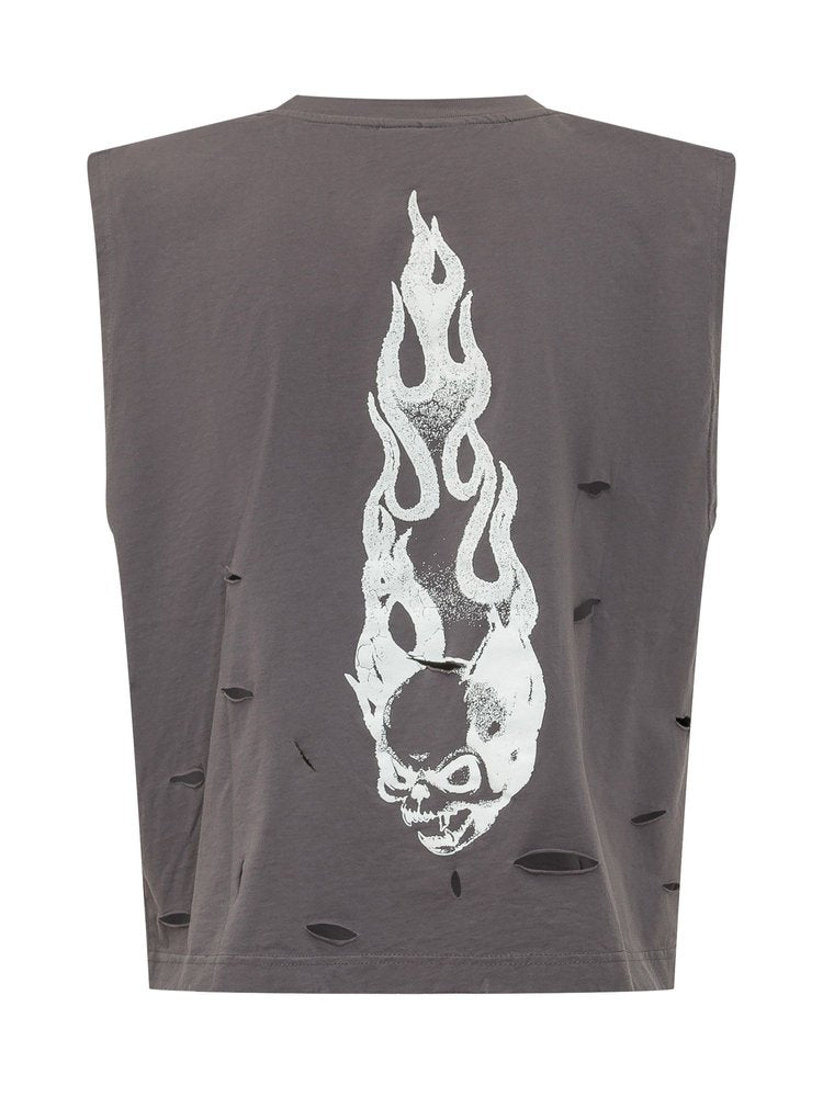 GCDS Riders Sleeveless T-Shirt