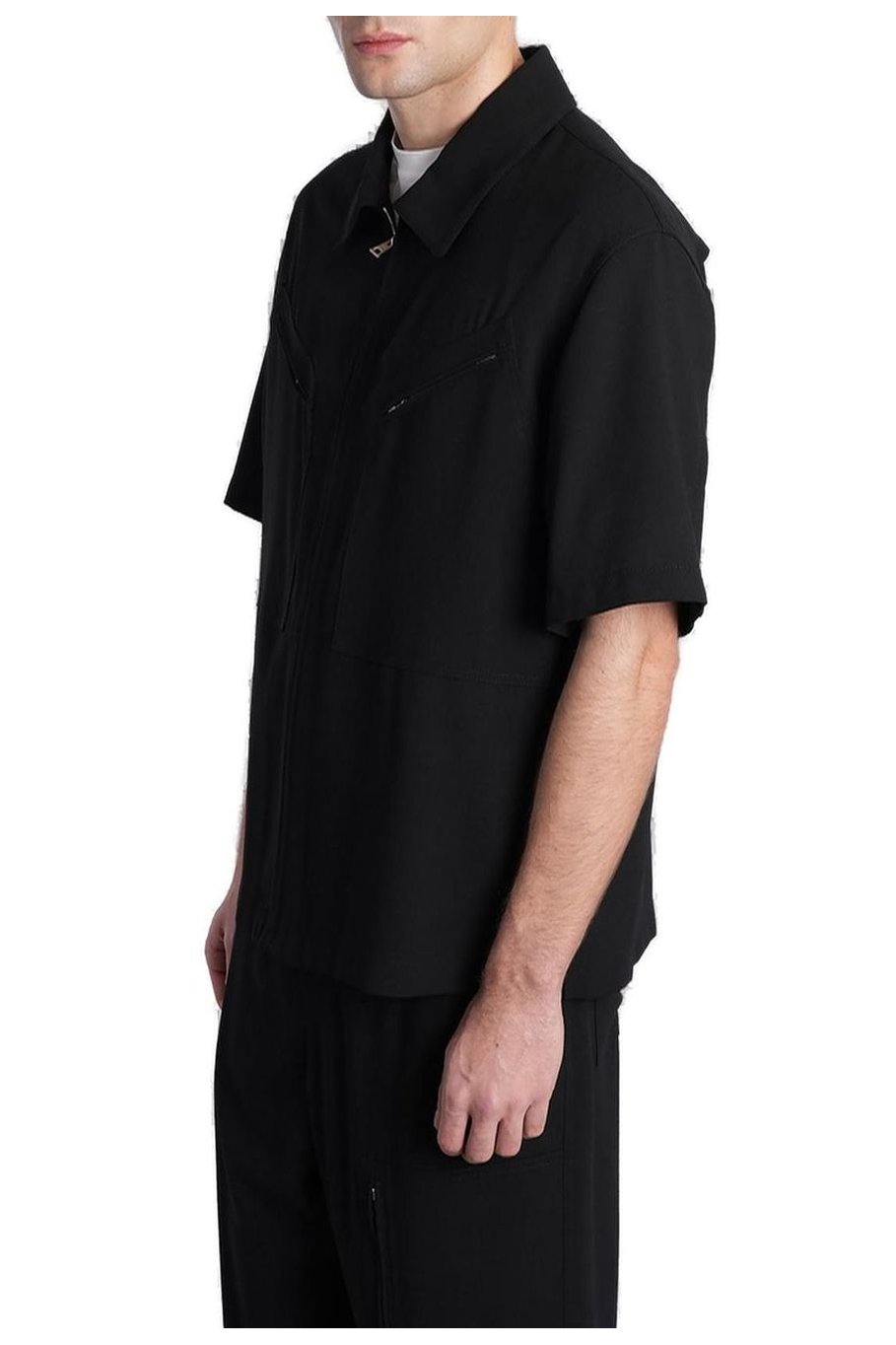 Givenchy Couture Seam Zipped Shirt