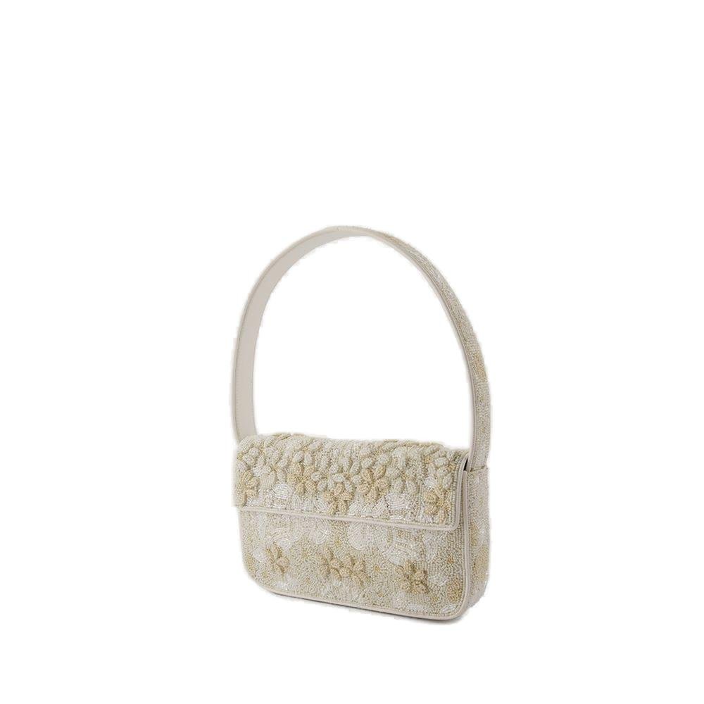 Staud Tommy Beaded Shoulder Bag
