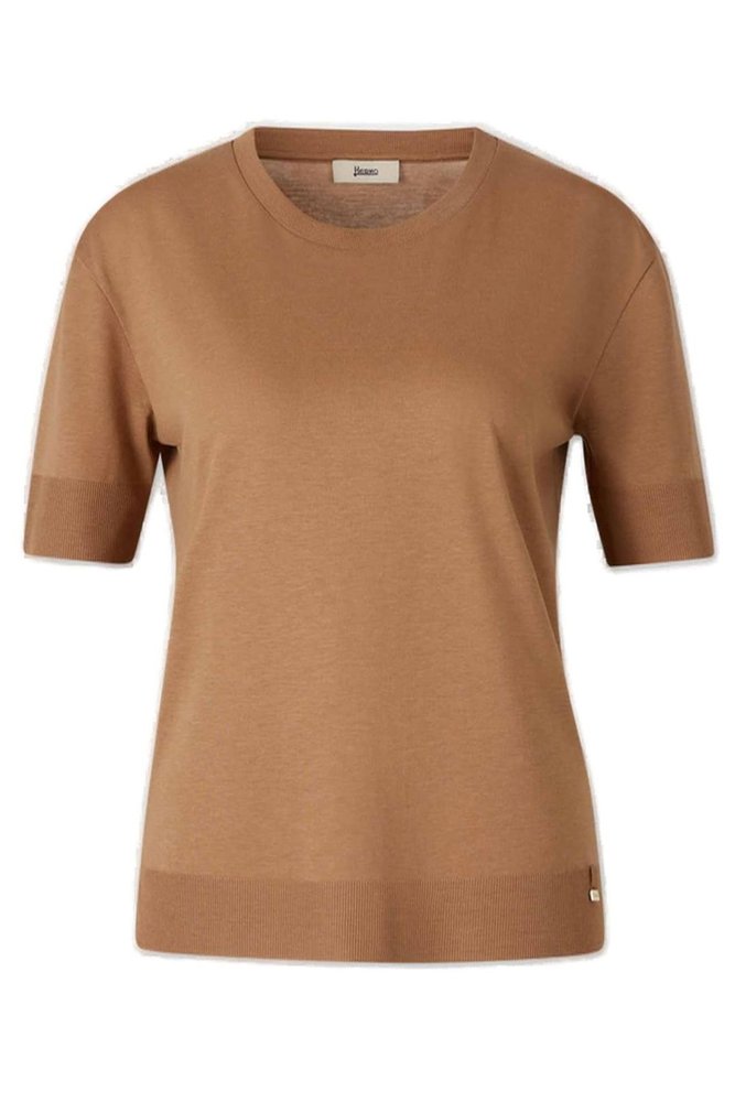 Herno Glam Knit Effect T-Shirt