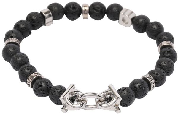 Ferragamo Logo Engraved Branded Bracelet