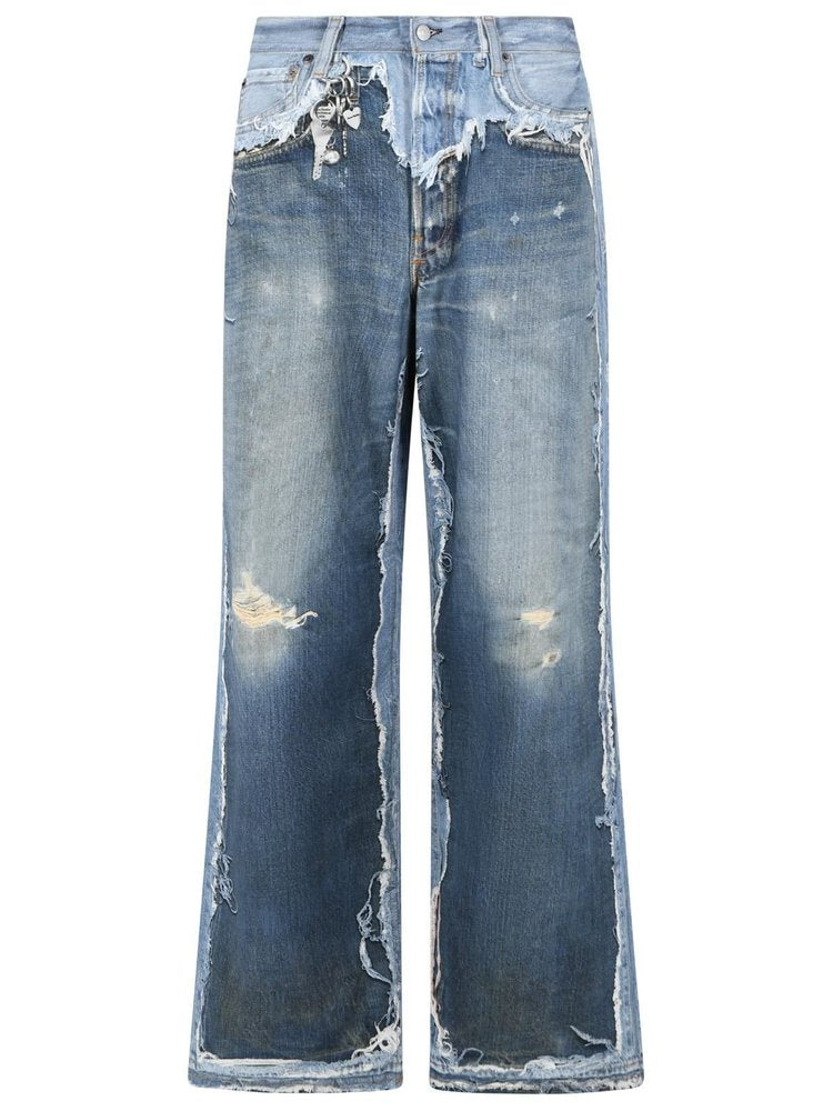 Acne Studios Trompe L'Oeil Jeans