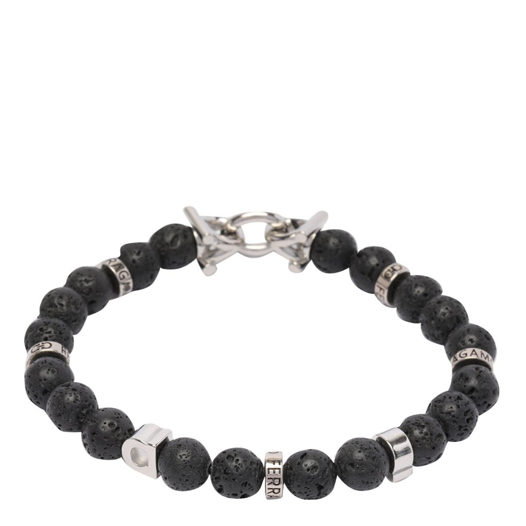 Ferragamo Logo Engraved Branded Bracelet