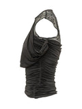 Marine Serre Ruched Top