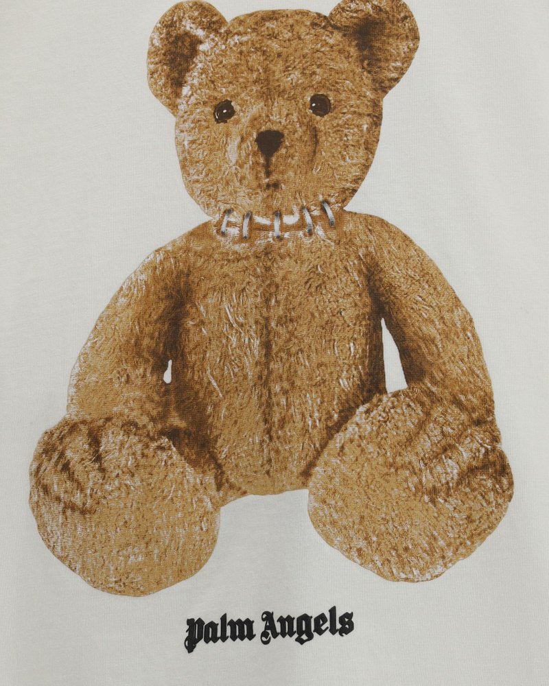 Palm Angels Bear Printed Crewneck T-Shirt