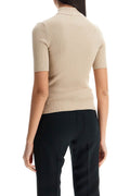 Courrèges Reedition Short-Sleeved Ribbed Jumper