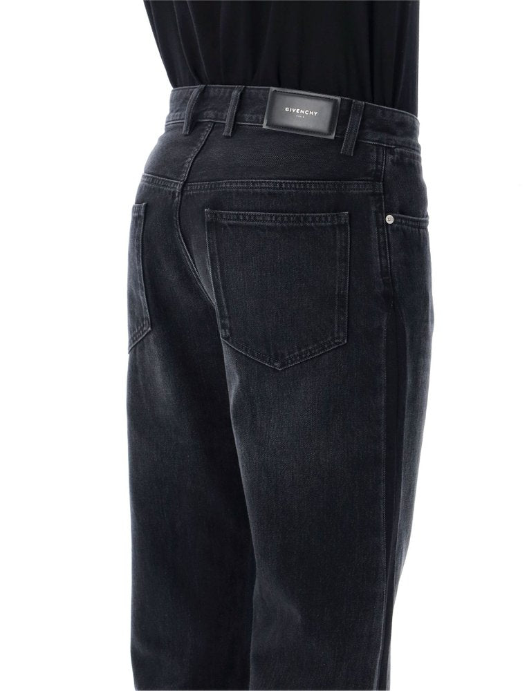 Givenchy Logo-Patch Denim Jeans