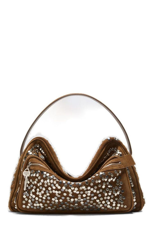 Acne Studios Rivets Embellished Camero Camera Bag