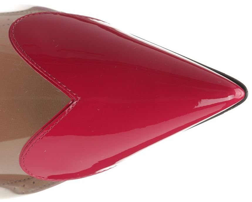 Alaïa Le Coeur Pointed Toe Slingback Pumps