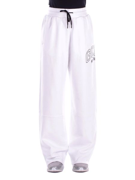GCDS Logo-Print Straight Leg Track Pants