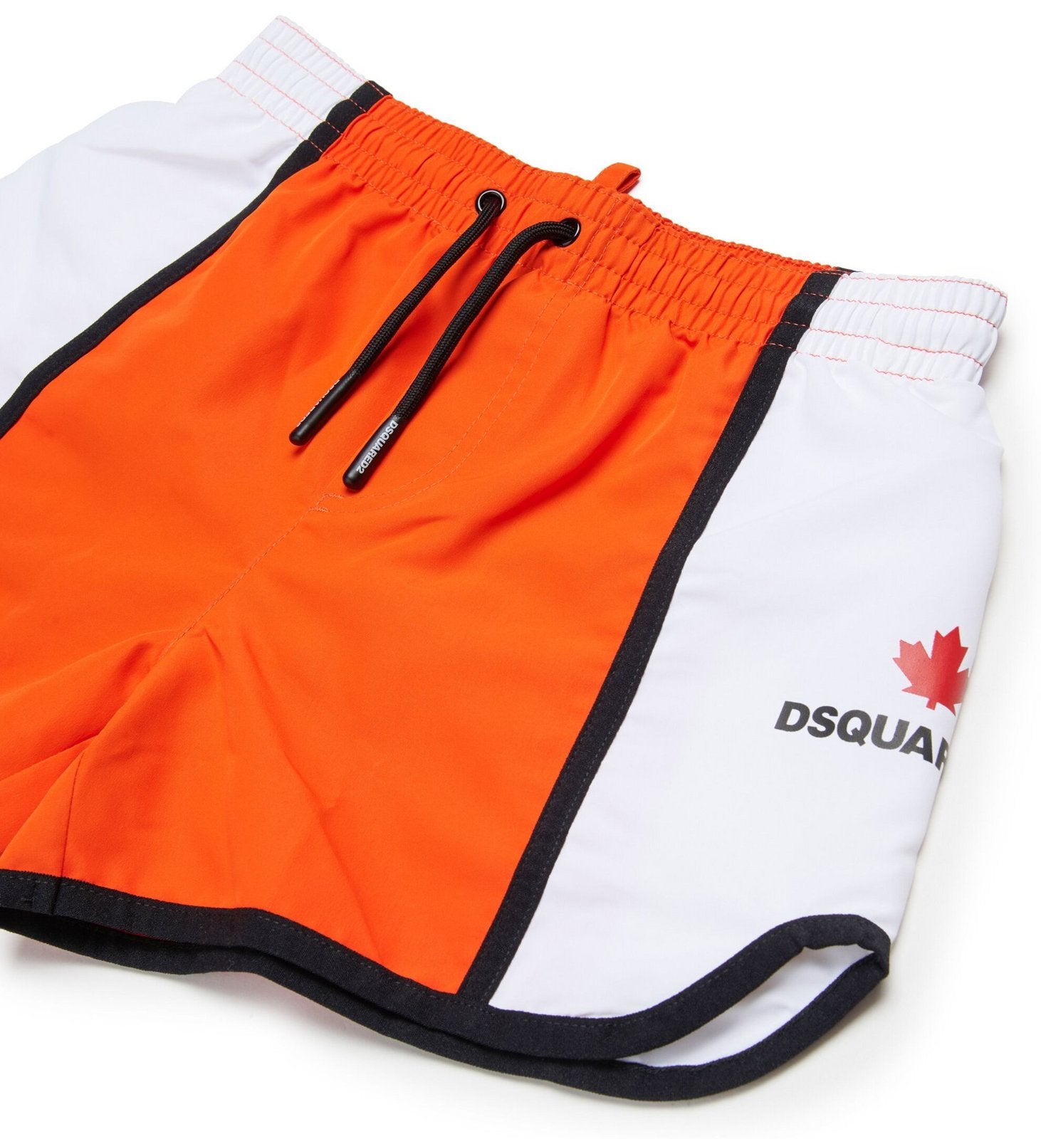 Dsquared2 Kids Colourblock Drawstring Swim Shorts