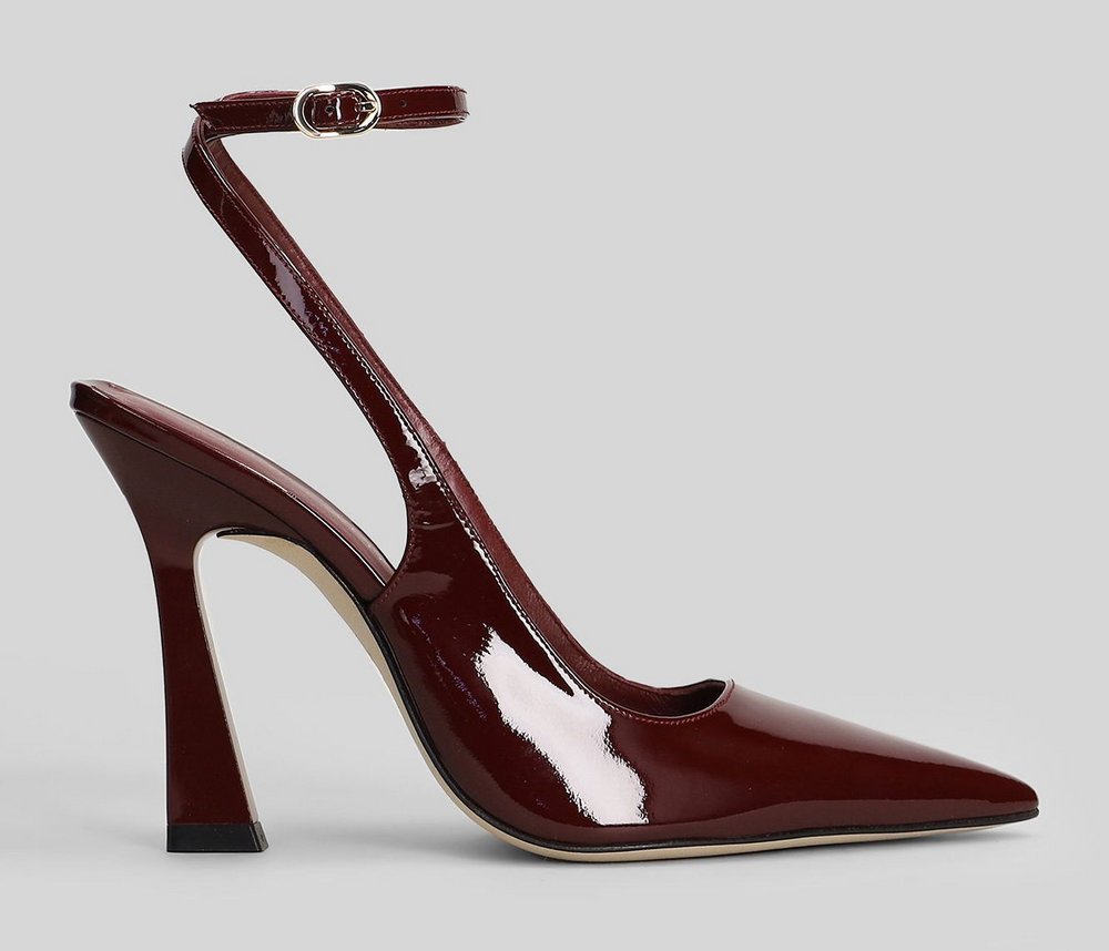 Stuart Weitzman Vinnie 100 Strap Heeled Pumps