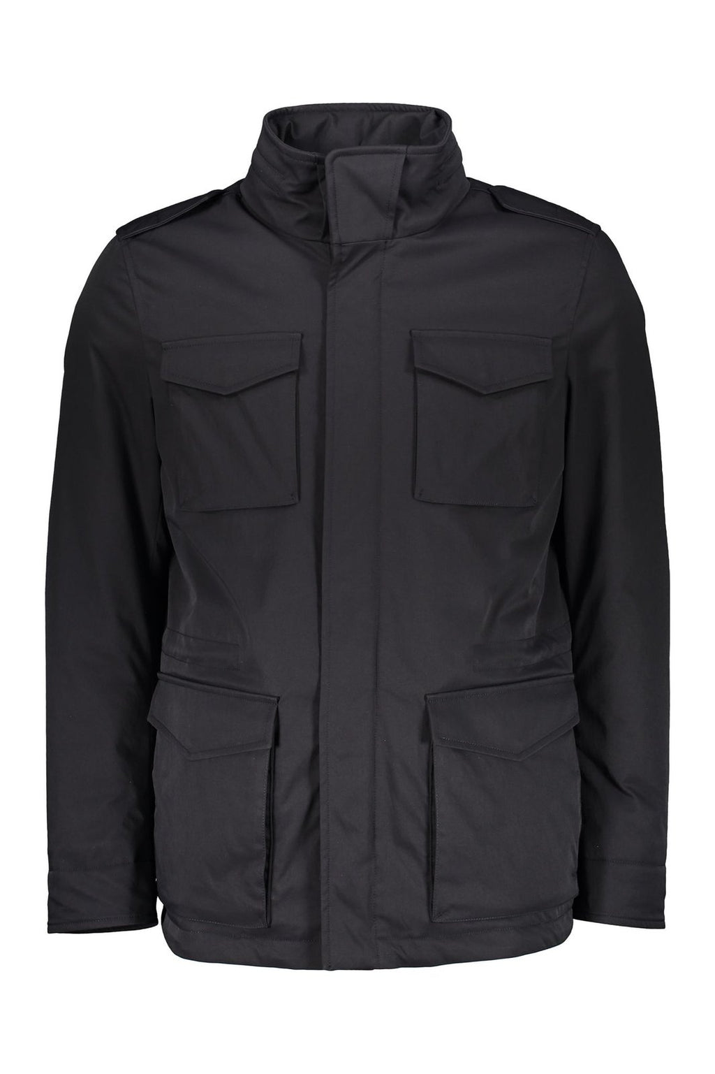 Herno High Neck Long-Sleeved Padded Jacket