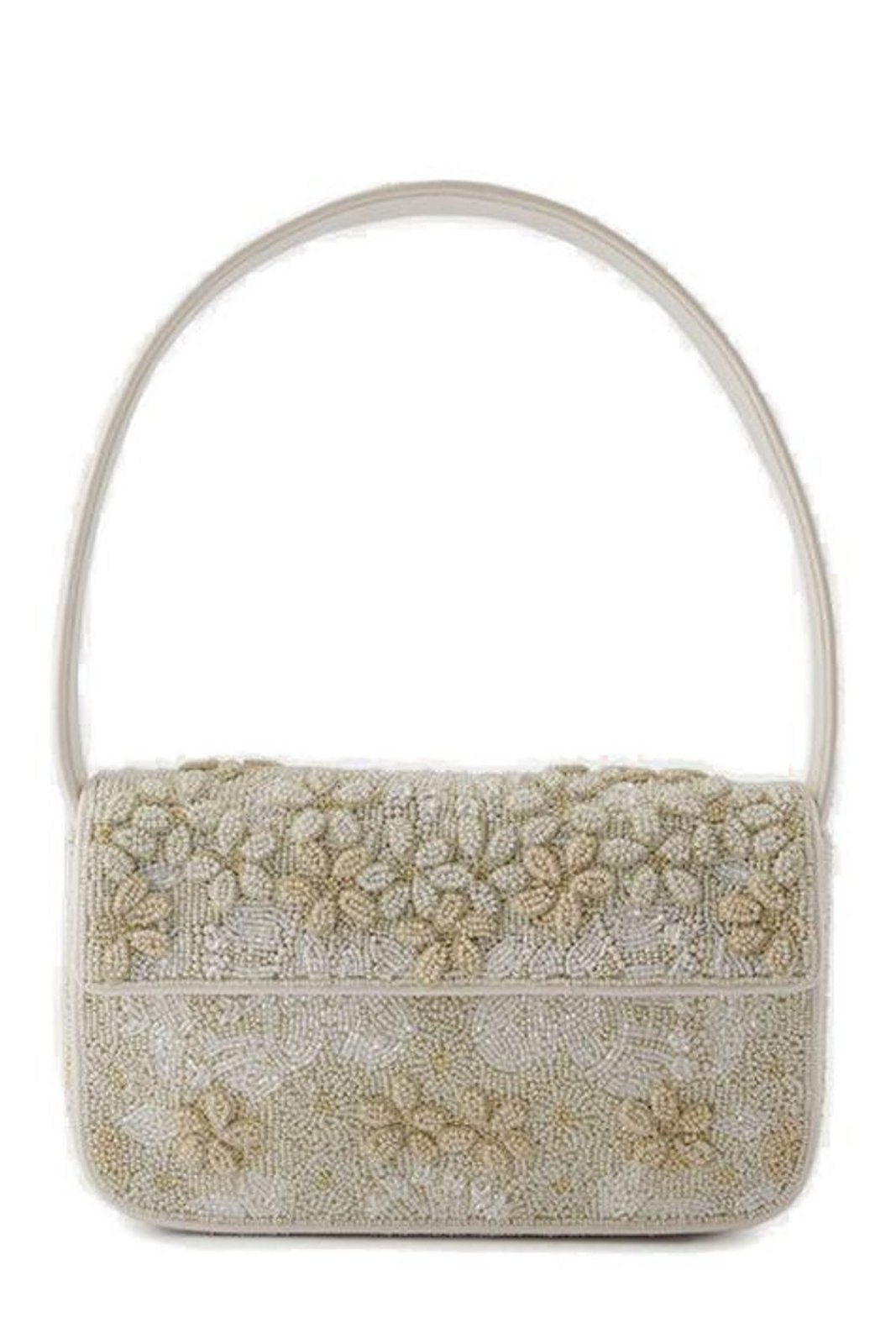Staud Tommy Beaded Shoulder Bag