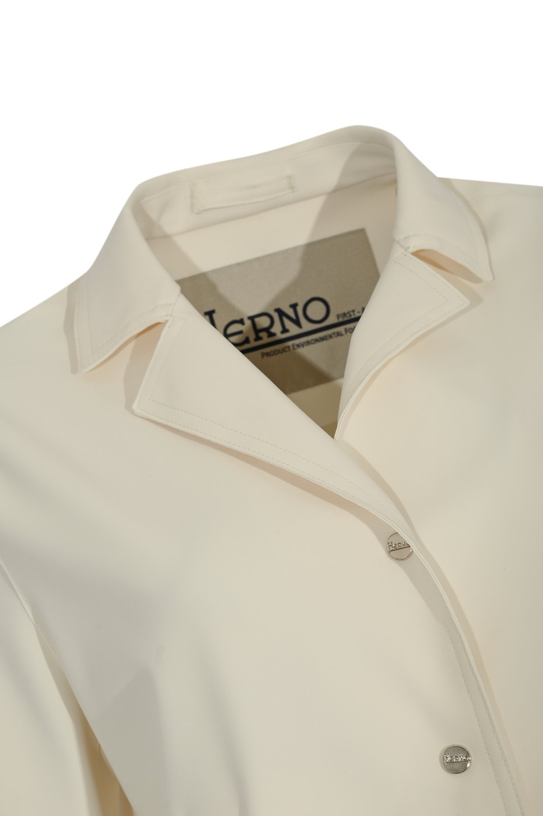 Herno Long Sleeved Buttoned Jacket