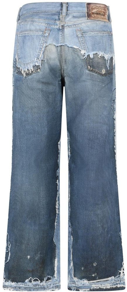 Acne Studios Trompe L'Oeil Jeans