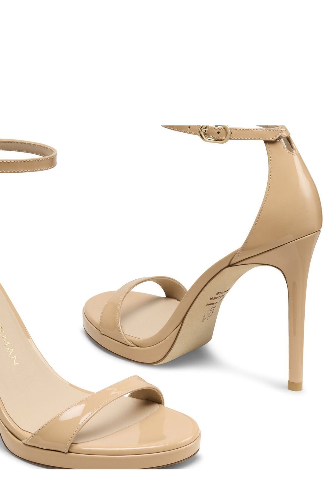 Stuart Weitzman Nudist Platform Sandals