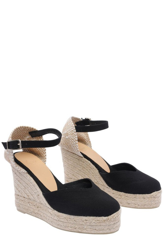 Castañer Chiarita Ankle Strap Wedge Espadrilles