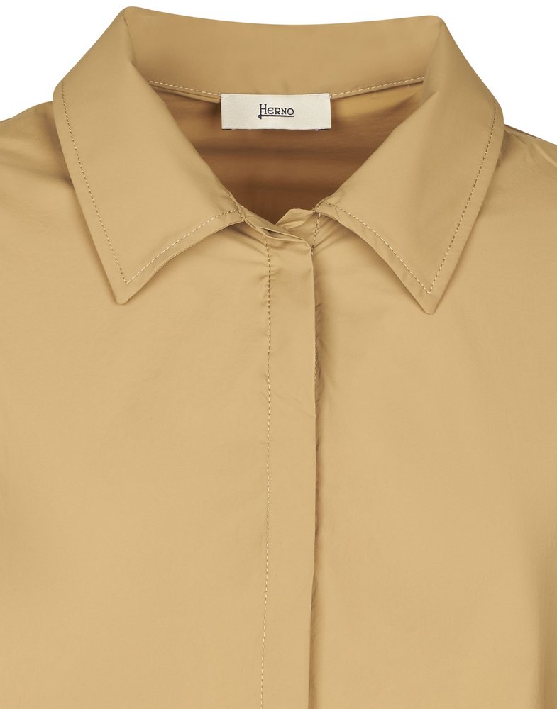 Herno Drawstring Shirt Dress