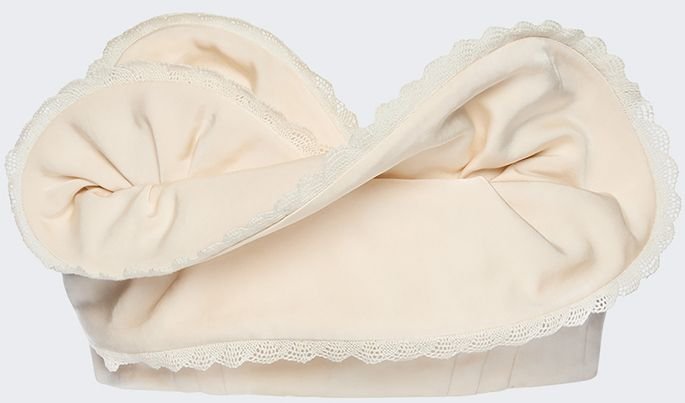 Magda Butrym Ruffled Bandeau Top
