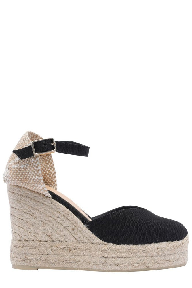 Castañer Chiarita Ankle Strap Wedge Espadrilles