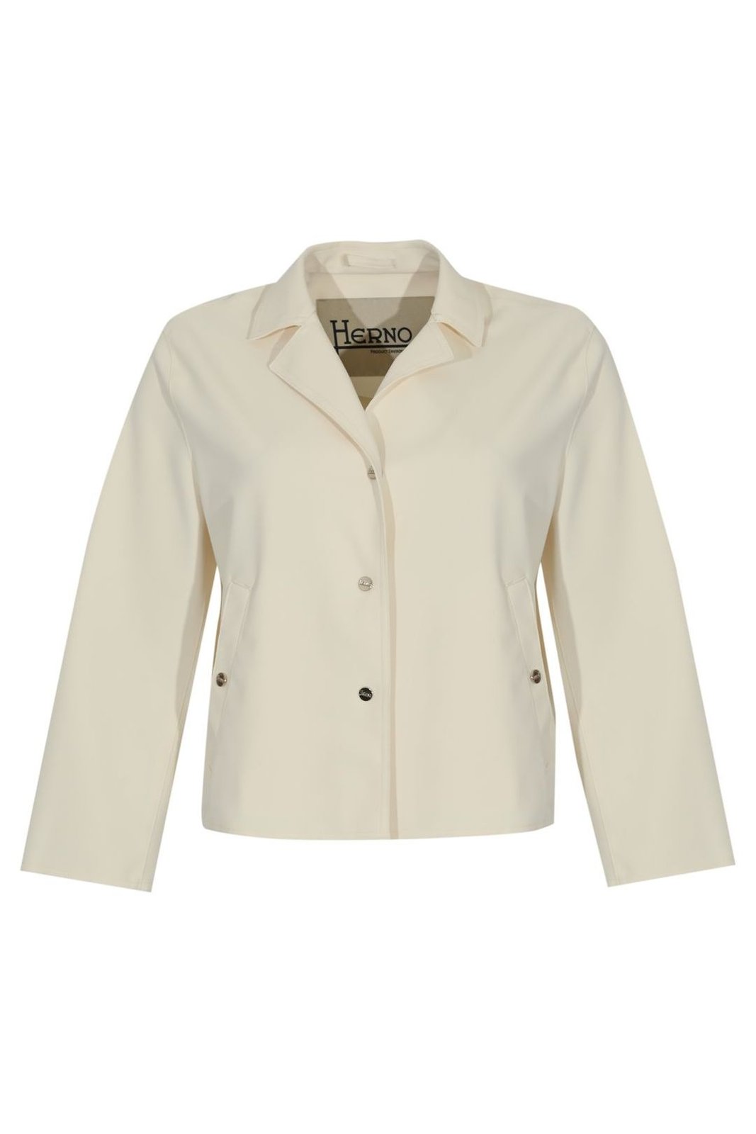 Herno Long Sleeved Buttoned Jacket