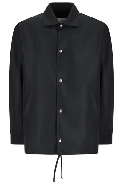Givenchy Drawstring Hem Shirt Jacket