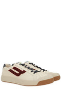 Bally Logo Flocked Low-Top Sneakers