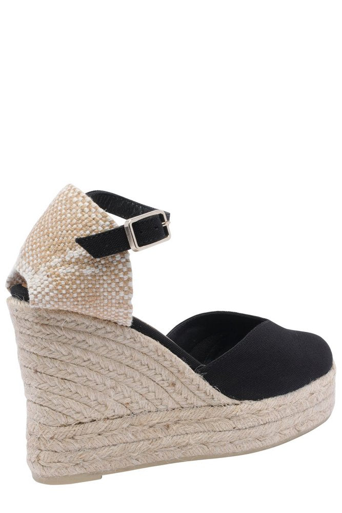Castañer Chiarita Ankle Strap Wedge Espadrilles
