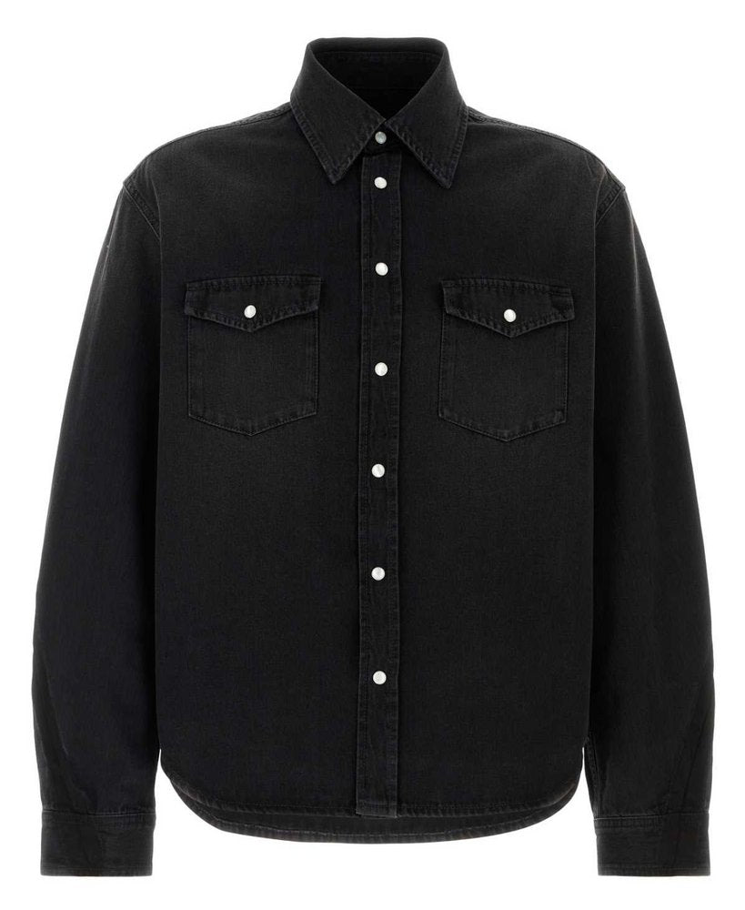 Givenchy Chest Pocket Denim Shirt