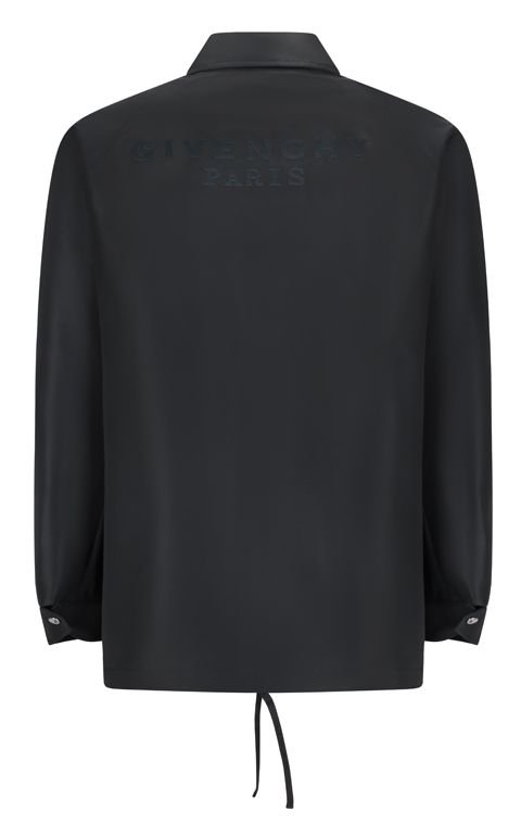 Givenchy Drawstring Hem Shirt Jacket