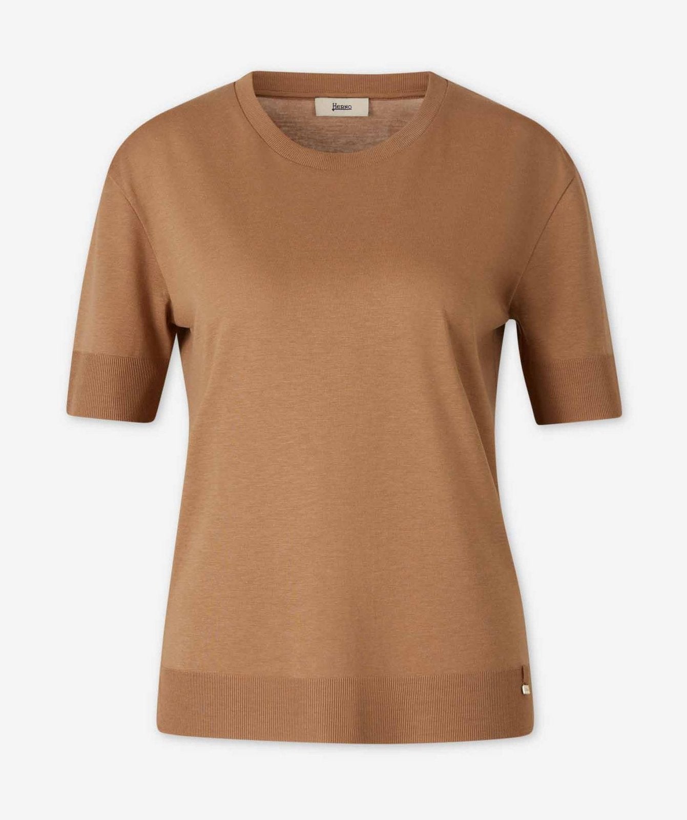 Herno Glam Knit Effect T-Shirt