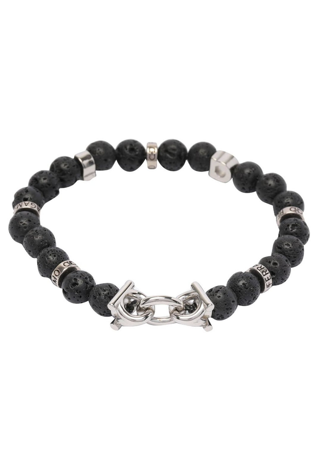 Ferragamo Logo Engraved Branded Bracelet