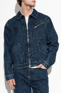 Kenzo KENZO Signature Genderless Japanese Denim Utility Jacket
