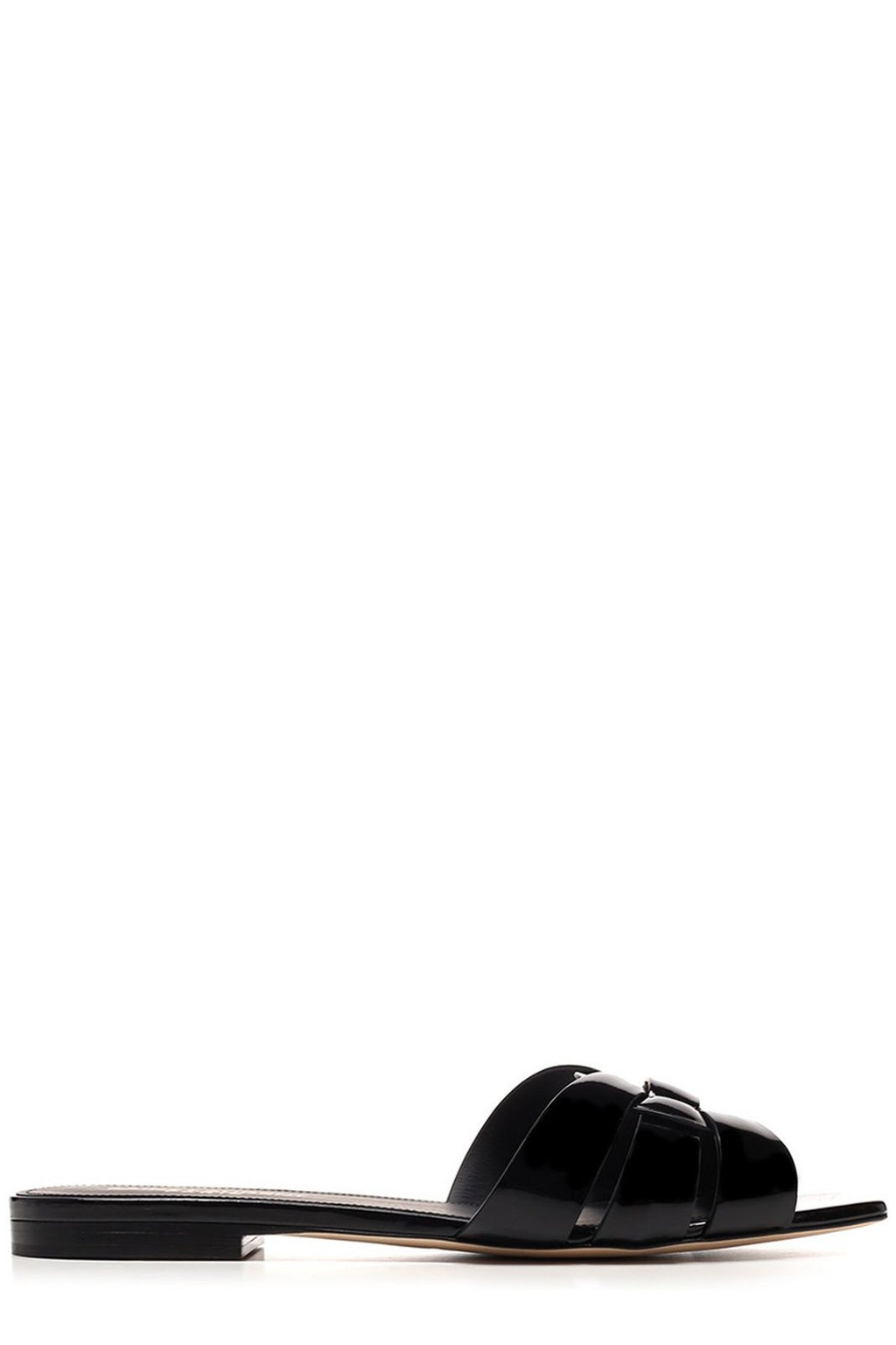 Saint Laurent Tribute Flat Sandals - Cettire