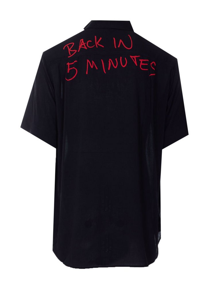 Vivienne Westwood Logo Printed Buttoned Shirt