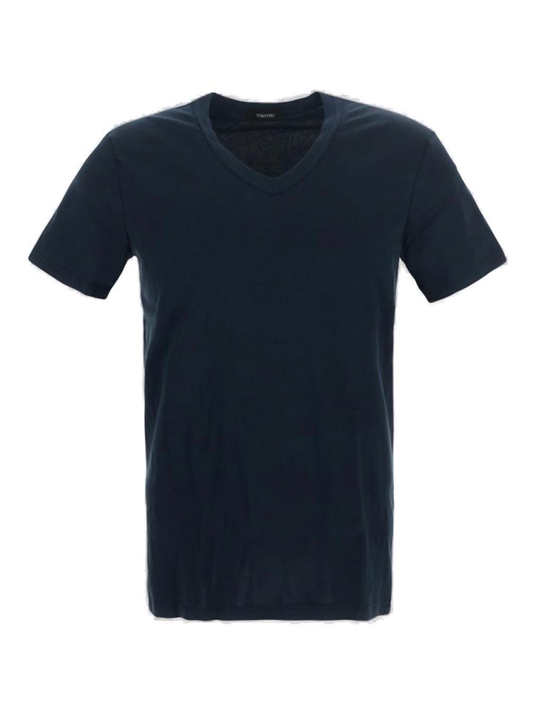 Tom Ford V-Neck Jersey T-Shirt