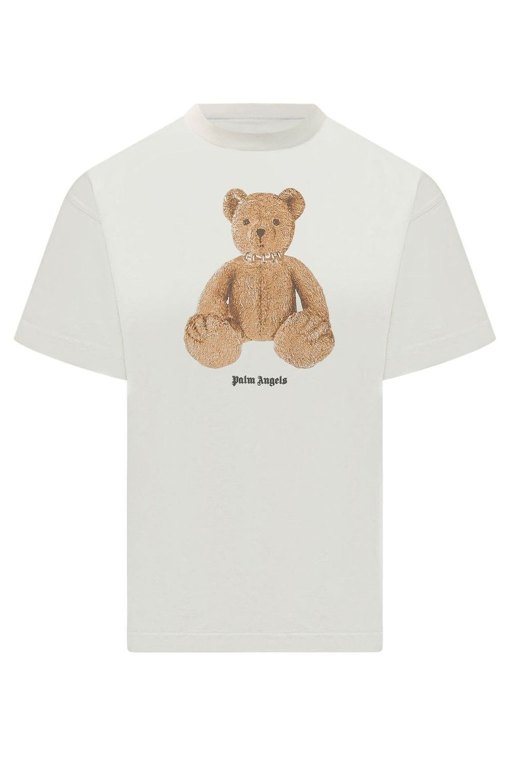 Palm Angels Bear Printed Crewneck T-Shirt
