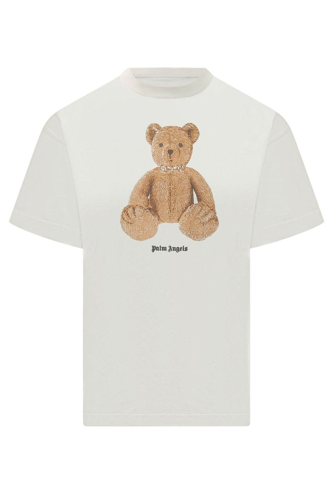 Palm Angels Bear Printed Crewneck T-Shirt